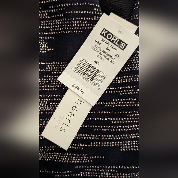 NWT Navy Dress - Picture 4 of 4